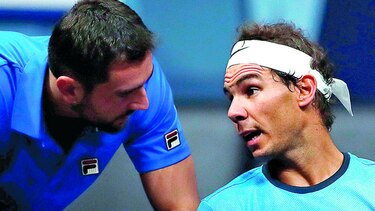 Nadal elogia impacto de Moyá en su rutina de entrenamiento