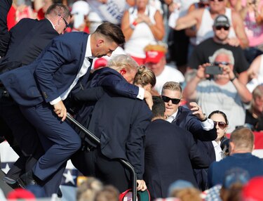 Biden habla por teléfono con Trump después de haber sido tiroteado en un mitin
