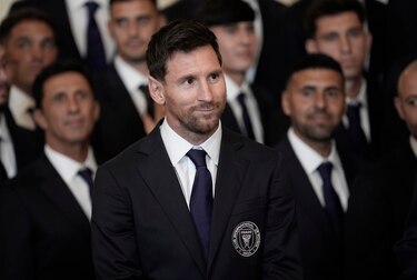 Así fue el encuentro de Trump con Messi: ‘¿Quién es mejor, Pelé o Messi?