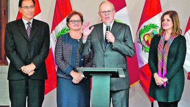 Presidente electo de Perú elige gabinete