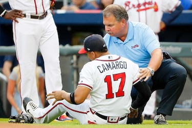 Johan Camargo estará fuera de acción por dos semanas