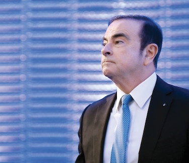Carlos Ghosn fue en tren al aeropuerto de Osaka para huir de Japón