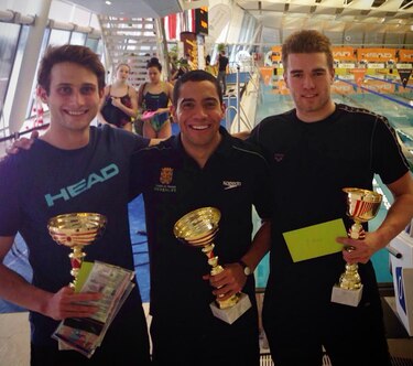 Crespo, con medallas de plata y bronce