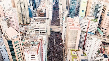 Marea humana defiende libertades