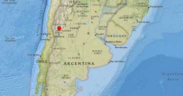 Sismo de magnitud 6.4 sacude localidades de Argentina y Chile