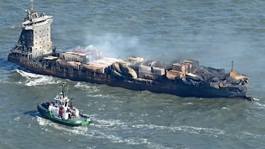 Acusan de homicidio imprudente al capitán del carguero que colisionó en el Mar del Norte