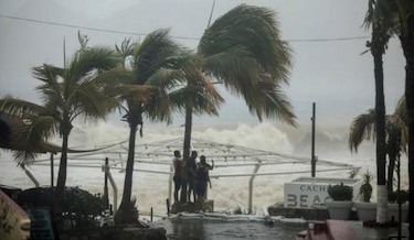 Cuatro muertos por la tormenta Lidia en Los Cabos