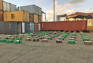 En lo que va del año, se han decomisado más de 120 toneladas de drogas