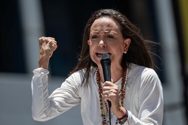 María Corina Machado dice que conversó con el enviado especial de Trump en Caracas