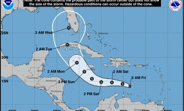 Florida declara emergencia en 24 condados ante la amenaza de un posible huracán