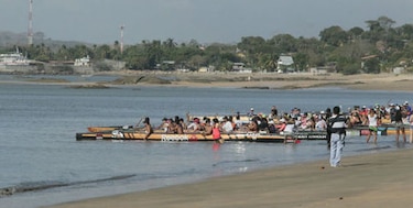 Remando en las aguas de Veracruz