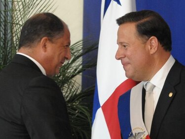 Presidentes de Panamá y Costa Rica tratarán temas fronterizos y de integración