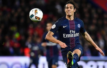 Edinson Cavani es elegido mejor jugador del campeonato francés