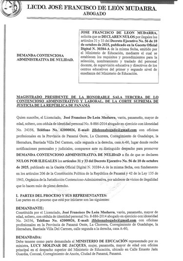 Institutos superiores critican Decreto 56 y advierten impactos en la educación técnica