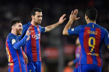 Barcelona golea al Sporting de Gijón