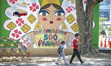 Arte urbano y los 500 años