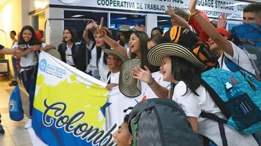 Masiva llegada de peregrinos a Panamá