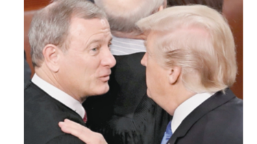 Donald Trump denuncia una justicia politizada en Estados Unidos