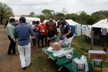 33 migrantes irregulares dieron positivo al Covid-19 en Darién