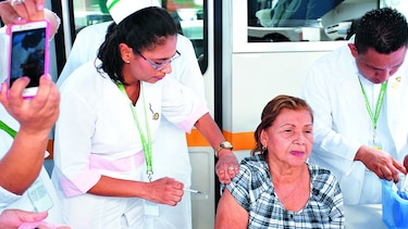 Vacuna de prevención contra cuatro virus de la influenza