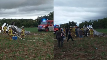 Sobreviviente del accidente aéreo en Guararé fue trasladada a la capital