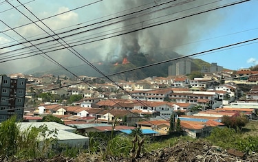 Bomberos: al menos 30 hectáreas resultaron afectadas por incendio en cerros de Limajo y Los Andes