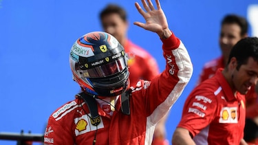 Raikkonen logra la 'pole' en el GP de Italia