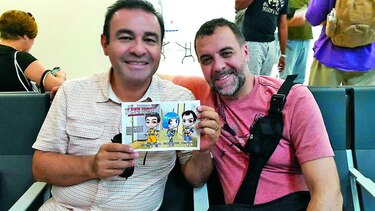 ‘Gokú’ y ‘Vegeta’ visitan Chiriquí