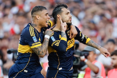 Boca Juniors le ganó a River Plate de visitante con un gol de Leandro Paredes