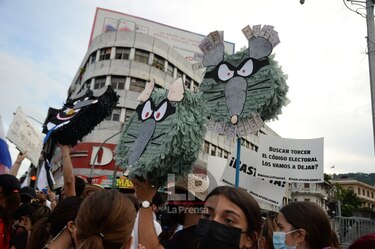 Fotogalería: Imágenes de una tarde de protestas