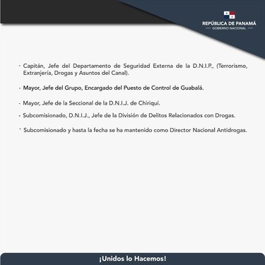 Cortizo designa a John Dornheim como nuevo director de la Policía Nacional