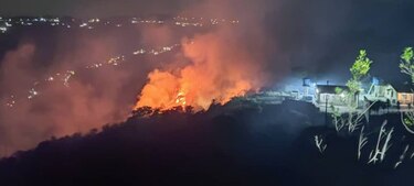 Autoridades combaten incendios forestales en parques del centro de Venezuela