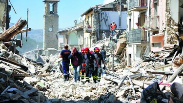 Varias localidades devastadas