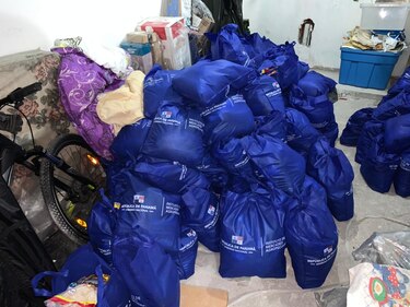 Fiscalía encuentra bolsas de Panamá Solidario en una residencia de San Francisco; hay un aprehendido