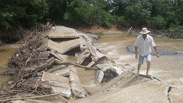 Solicitan al MOP la construcción de un puente sobre el río Estivaná