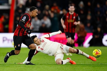 Bournemouth fulmina al Liverpool en el último suspiro