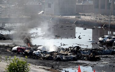 Cuatro nuevos incendios en escenario de explosión en Tianjin