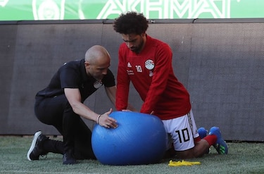 Egipto decidirá a última hora la participación de Salah
