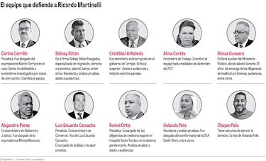 La variopinta defensa de la familia Martinelli