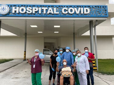 Último paciente internado en el Hospital Covid fue dado de alta