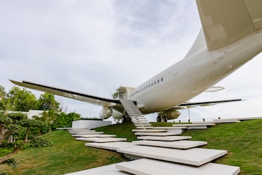 Un hotel de lujo dentro de un avión de pasajeros