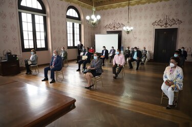 Tras destitución de Martelo Robinson, la ministra Janaina Tewaney se reúne con los gobernadores