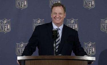 Comisionado de la NFL ganó cerca de 34 millones de dólares en 2014