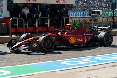 Carlos Sainz se lleva la pole del GP de Estados Unidos; Alonso, noveno