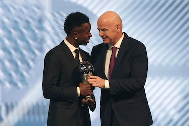 Mira por quién votó Panamá para el premio The Best de la FIFA que ganó Vinicius