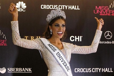 Miss Venezuela gana el Miss Universo en Moscú