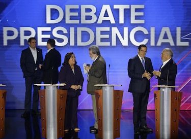 Diez momentos cumbres del primer debate presidencial