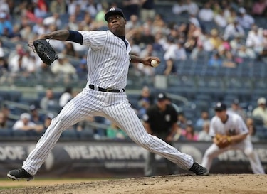 Aroldis Chapman regresa a los Yankees por 86 millones de dólares