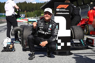 Bottas gana el GP de Austria, el primero tras el nuevo coronavirus