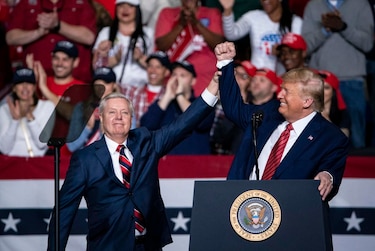 La hermana del fallecido senador Lindsay Graham terminará su mandato en el Senado como pidió Trump